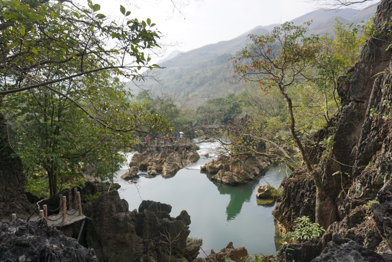 多彩贵州行——黄果树风景区之灵魂玲珑秀美“天星桥”