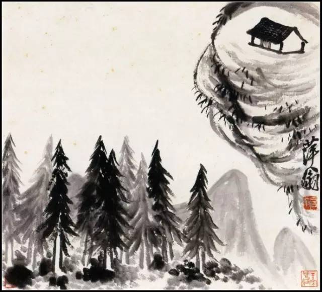 齐白石绝妙山水画,齐白石有哪些好看的作品