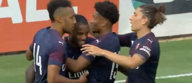 友谊赛利物浦击败AC米兰球场,热身赛英格兰0比1冰岛