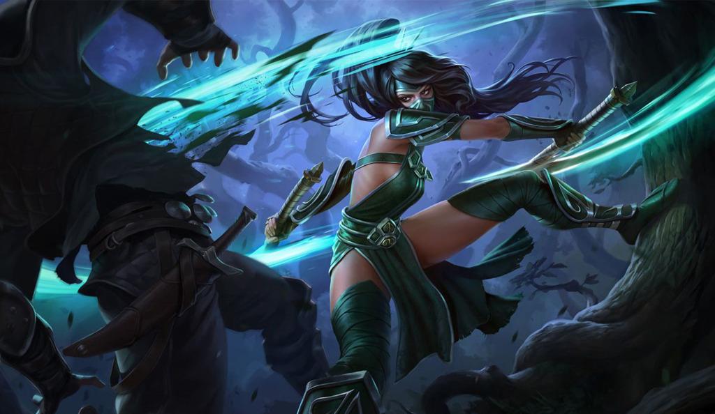 lol阿卡丽皮肤新炫彩,lol阿卡丽新皮肤预览