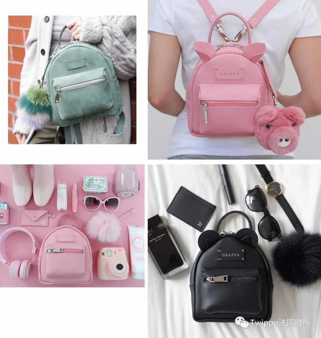 双肩包的几种背法,推荐平价双肩包三种背法