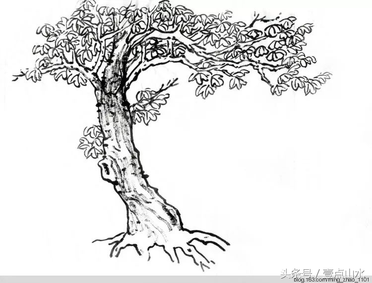 画山水风景画入门教程,山水画入门教程从零开始学国画