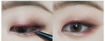 单眼皮眼妆教程直播,单眼皮肿眼泡眼妆