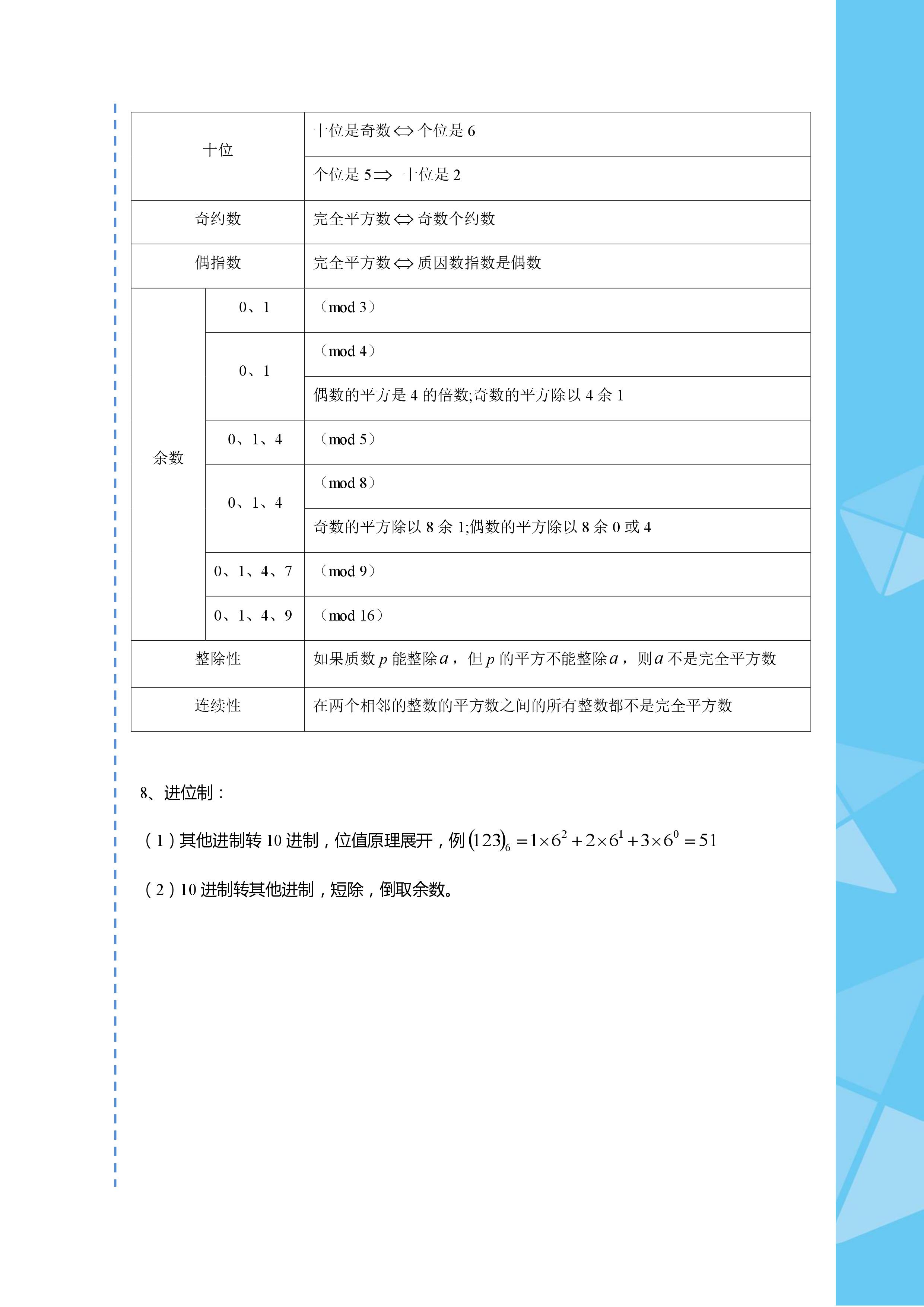 小学奥数知识点总结附精简例题,奥数的奥妙