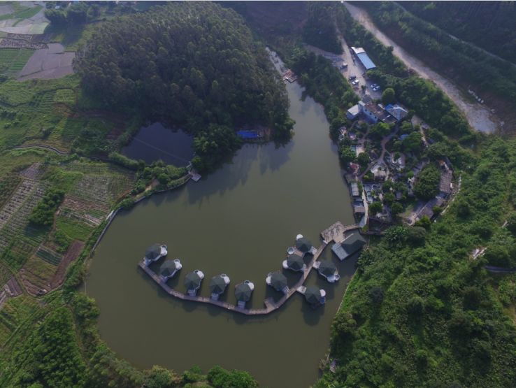 清远大角禾场生态温泉民宿,清远止林温泉度假民宿