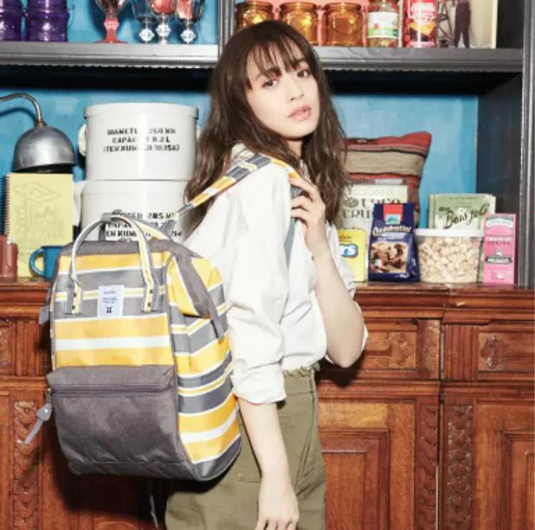 背着舒服的旅行双肩包,日系旅行双肩包