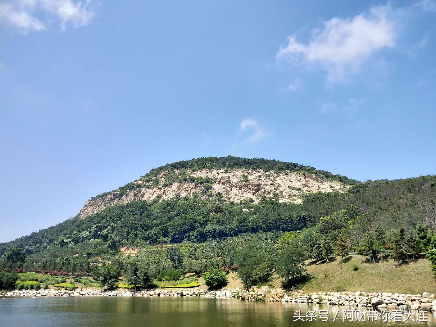 长青湖自然风景,长青湖世外桃源