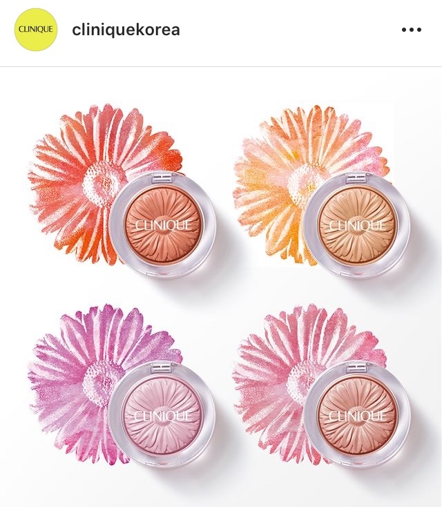 clinique小雏菊腮红7号色,显白裸杏橘色清透自然好气色腮红