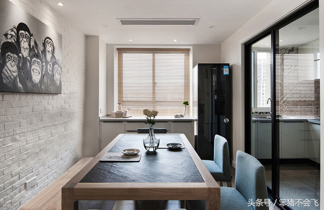 郑州120平方三室一厅装修现代简约,宜家风装修风格简约