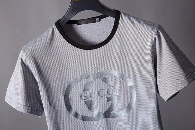 古奇2021款冬款男士休闲长袖t恤,古驰男士t恤什么面料