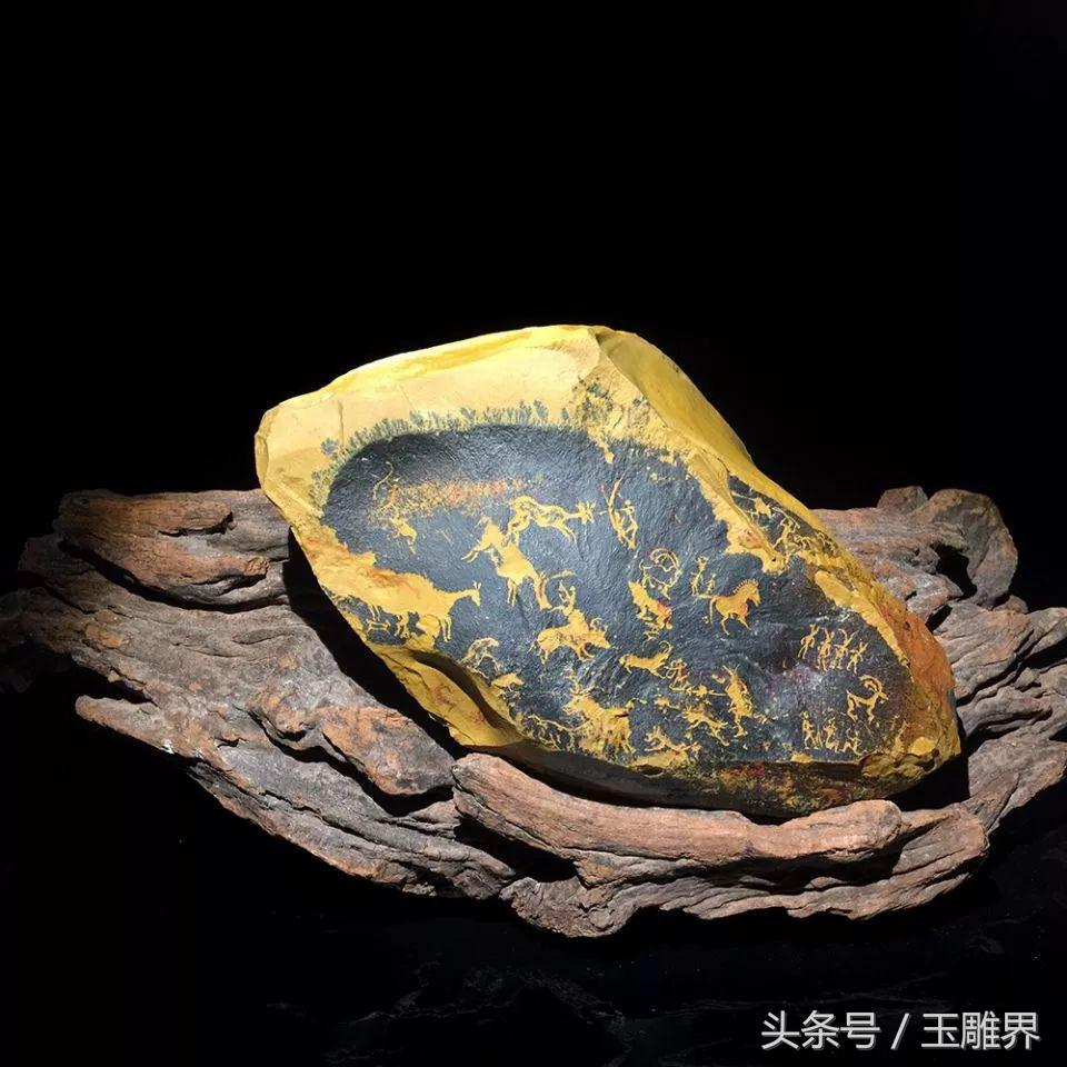 戈壁石雕刻大师作品,戈壁奇石打磨