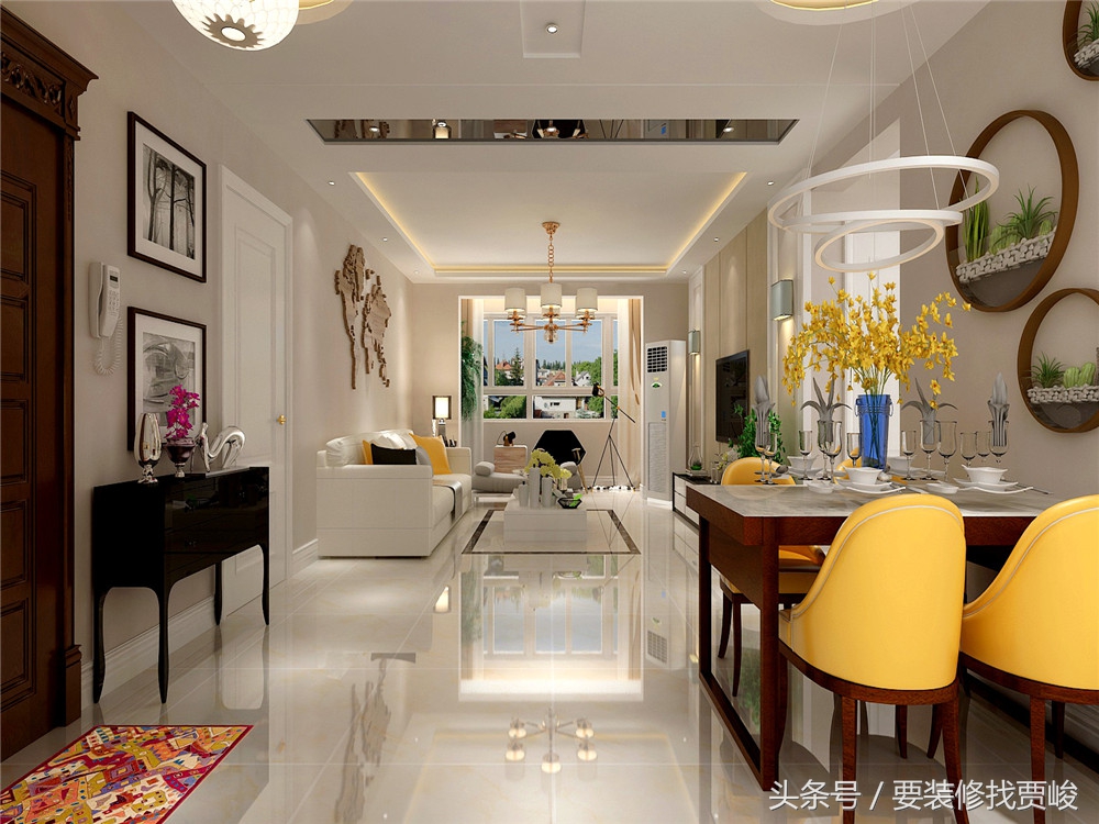 140平三室小户型装修设计效果图,玉祥明居小户型装修图