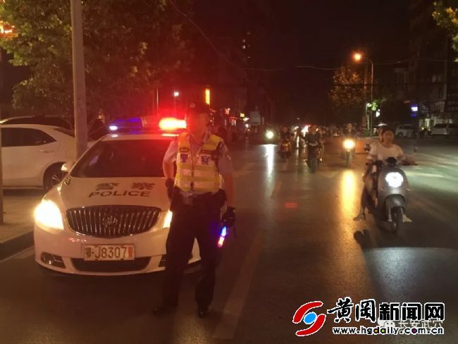 黄冈“焦”警“白黑”集中整治进行时……