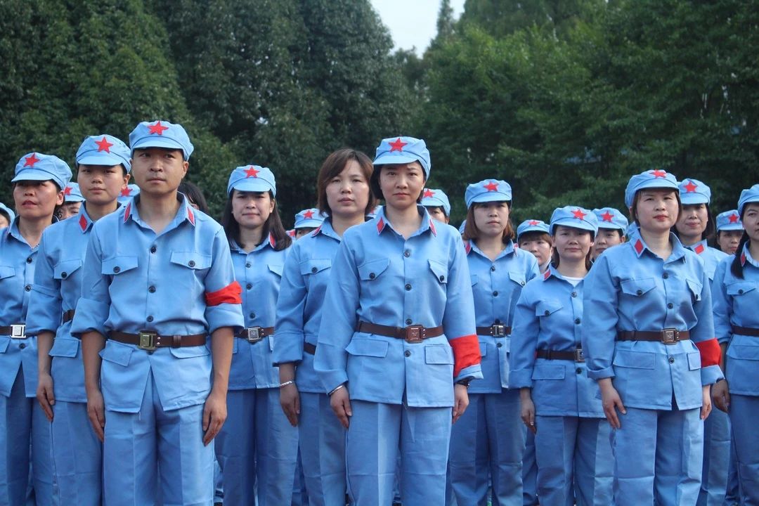 红色文化实践井冈山,华楚万家的公司文化