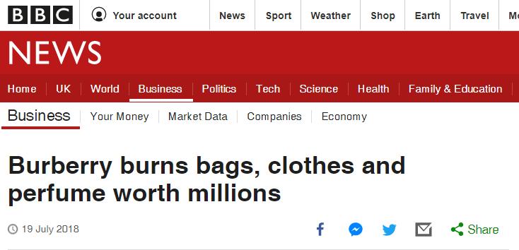 巴宝莉为什么不低价卖,巴宝莉奢侈品怎么销毁