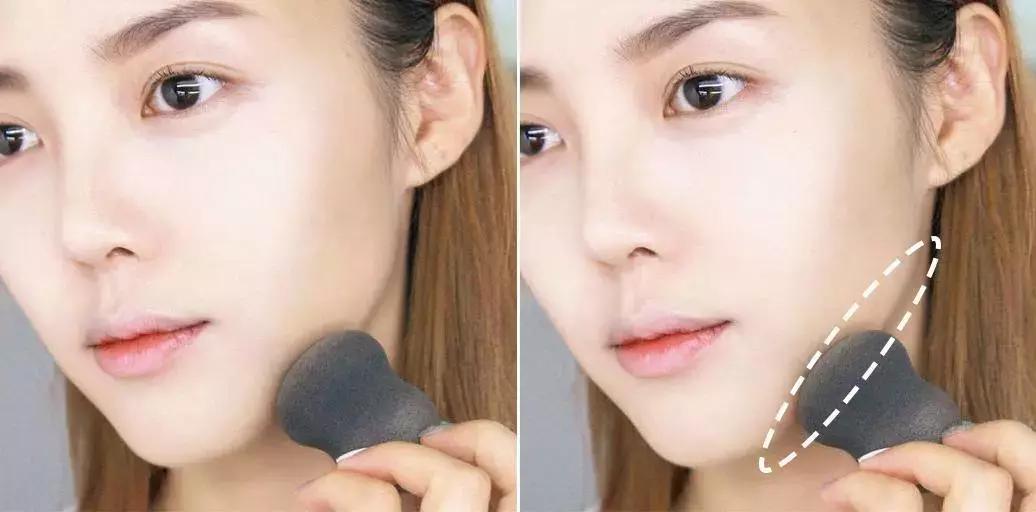 让脸小10倍的修容法,超自然的修容小技巧
