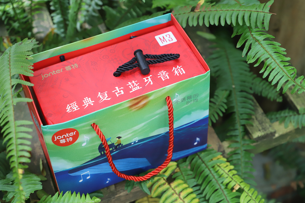 有情怀的老音箱,尊特m3复古蓝牙收音机