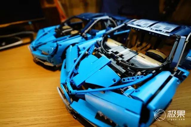 乐高10261与乐拼对比,乐拼和乐高布加迪的区别