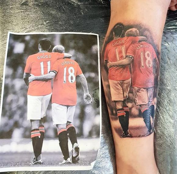 关于足球纹身图案大全,与足球有关的纹身