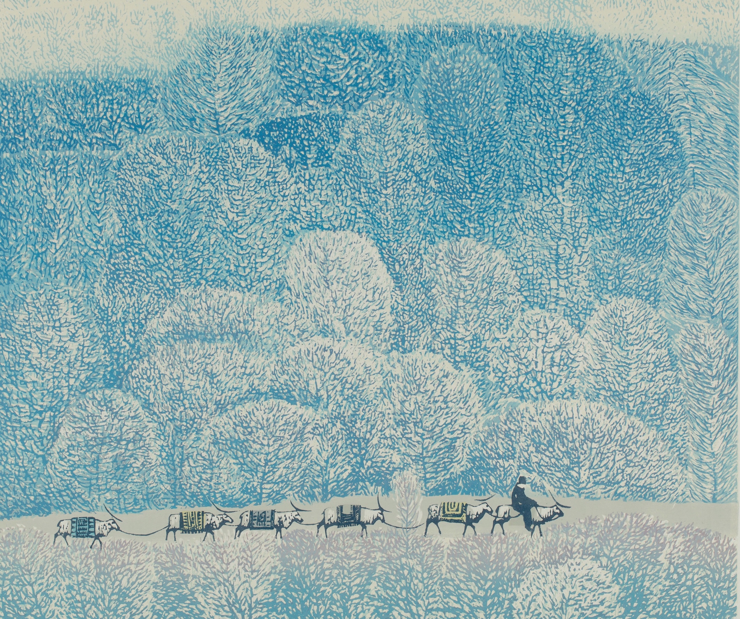 “归来的木刻——黑龙江省美术馆藏中英当代版画作品展”8月1日在黑龙江省美术馆开展