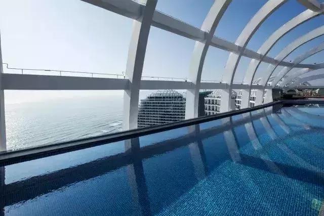 泰国网红星空泳池,无边网红泳池