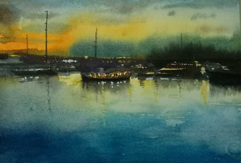 幸福画吧7月份作品,幸福原创绘画作品欣赏