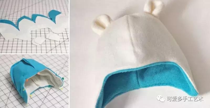 旧衣服妙招变帽子,碎布遮阳帽子的制作方法