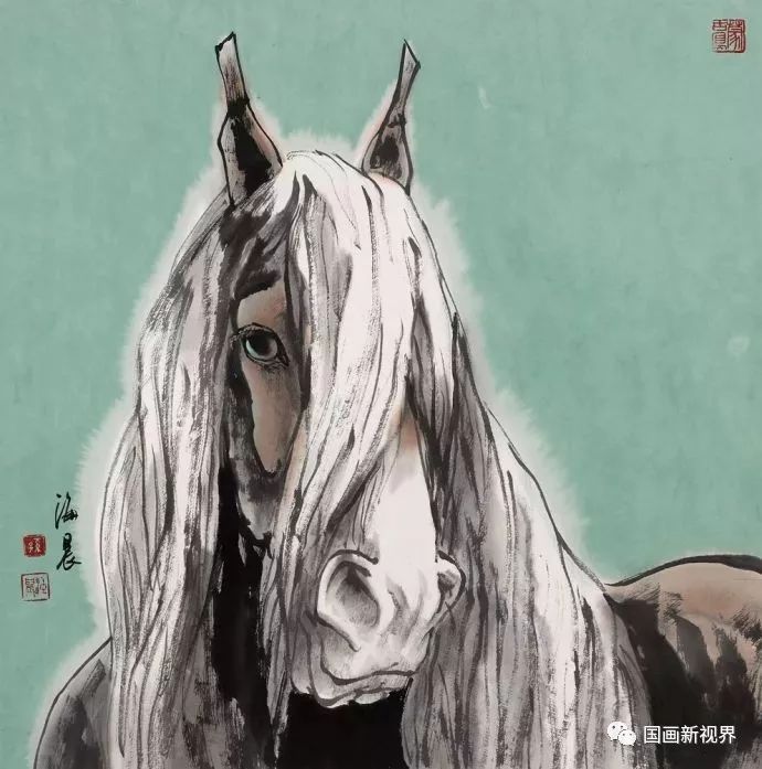 谁画的马,谁画的骏马图