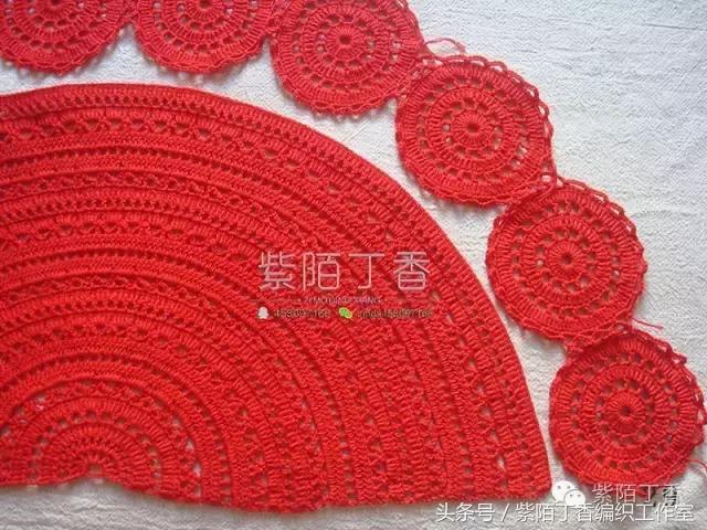 月神披肩紫陌丁香高清图解,紫陌丁香大披肩