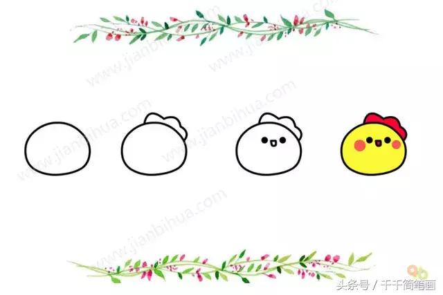 简笔画小动物头像,最简单的简笔画动物头像