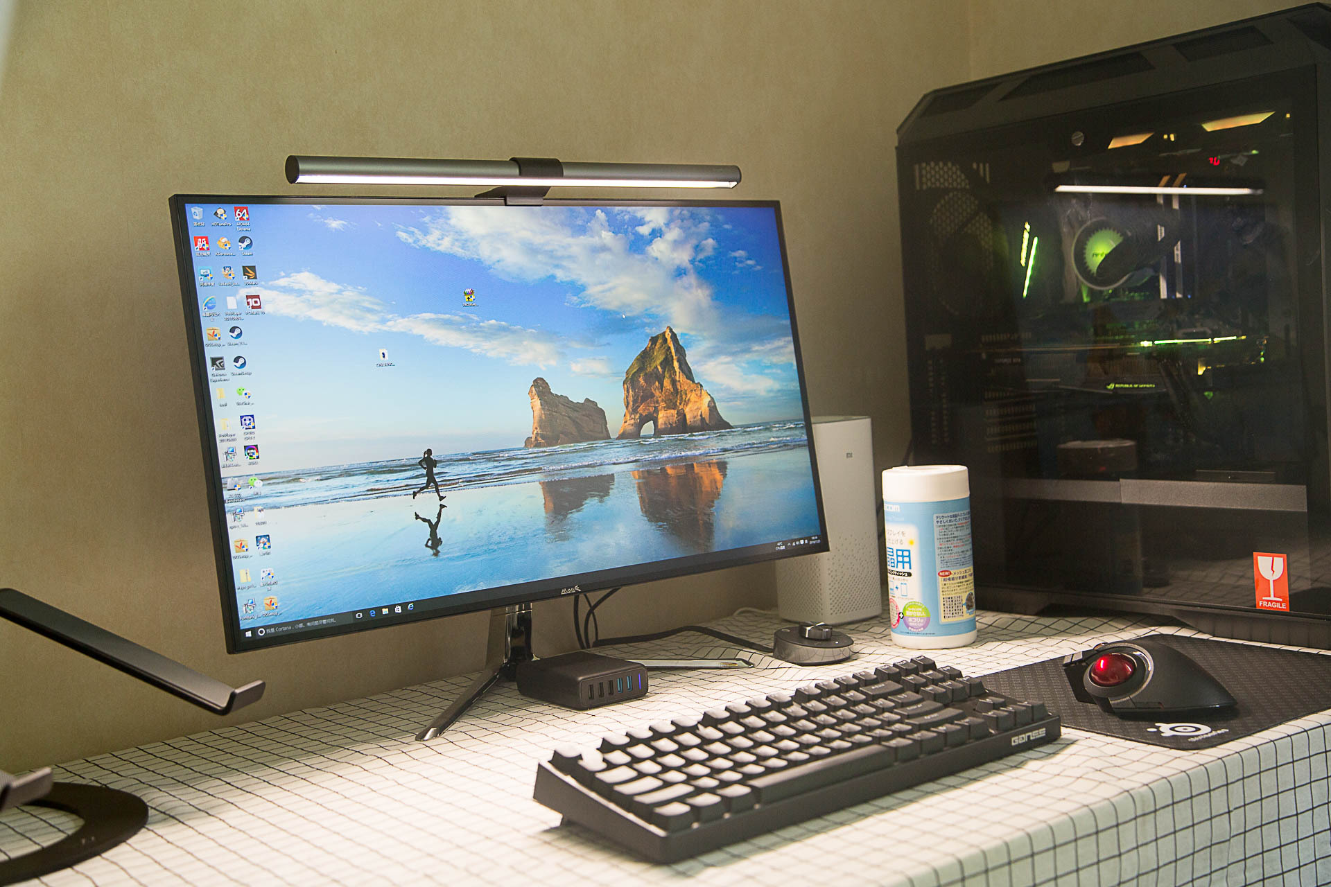 华硕1070ti显卡怎么装,华硕1070ti装机效果