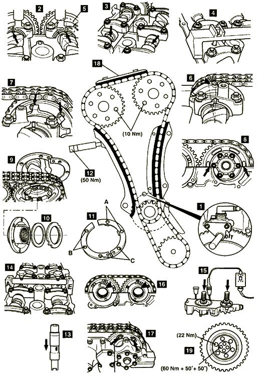 宝马mini1.6正时链条拆装视频,宝马mini1.6t正时链条拆装视频