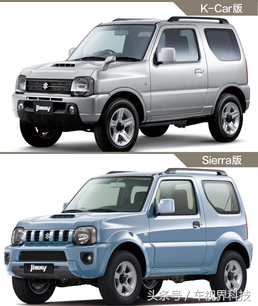 吉姆尼新旧数据对比,讲解吉姆尼