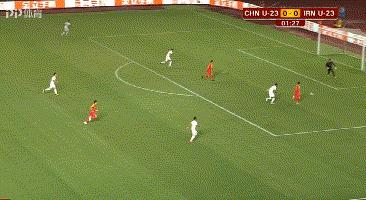 u23国足0-2不敌韩国队无缘四强,国足2比0胜u23国足实拍