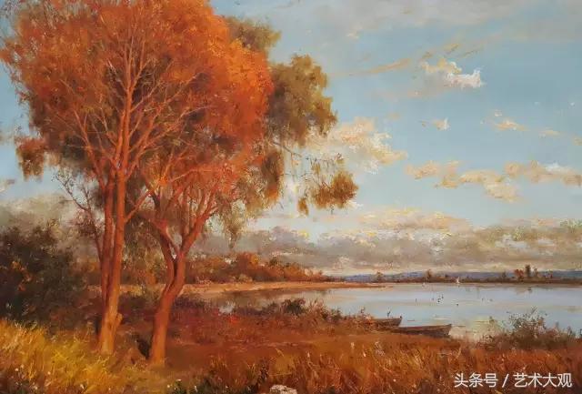 朝鲜风格人物村庄的油画,朝鲜张元吉写实油画人物作品欣赏