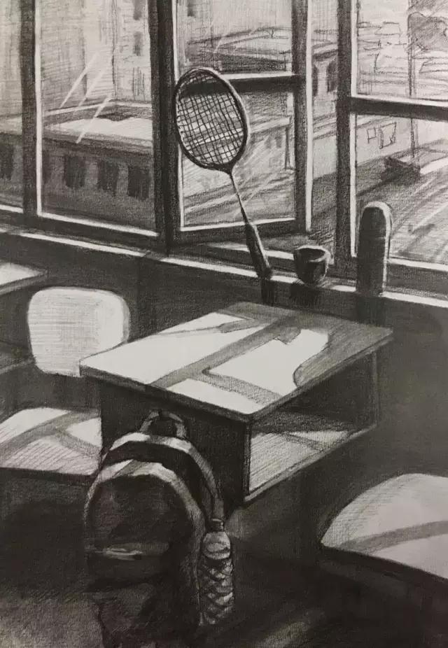 清华美院校考设计高分试卷,清华美院素描高分试卷