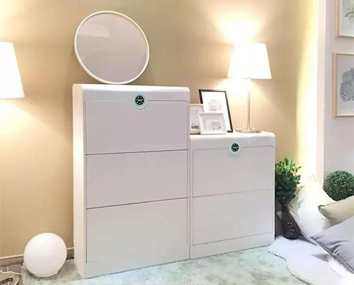 智能鞋柜除臭杀菌迷你,轻奢智能消毒除臭鞋柜