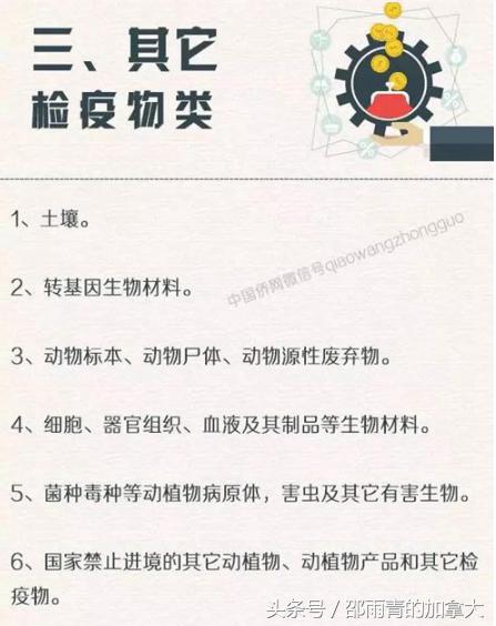 出国回来带东西有没有限制,出国回来不能带什么