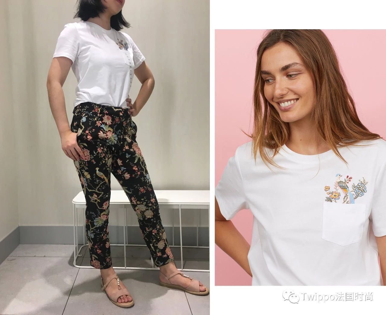 编辑试穿|HM想让你把壁纸穿到身上,没想到还卖断货?!