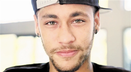 c罗梅西内马尔霸气图片,内马尔梅西c罗的纹身