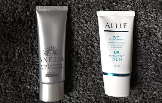 allie防晒霜和安耐晒啫喱,allie防晒和安耐晒哪个好用