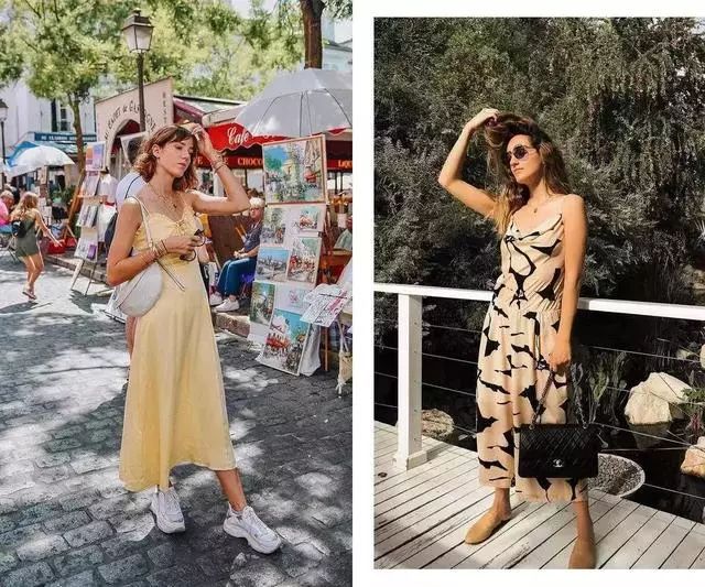 法式穿搭夏天女,夏天法式风情怎么穿