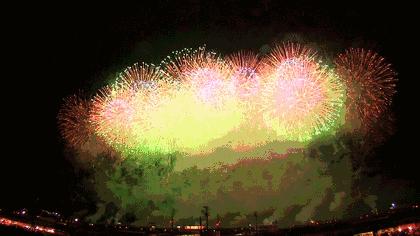 日本夏日祭花火大会富士山,9月日本花火大会