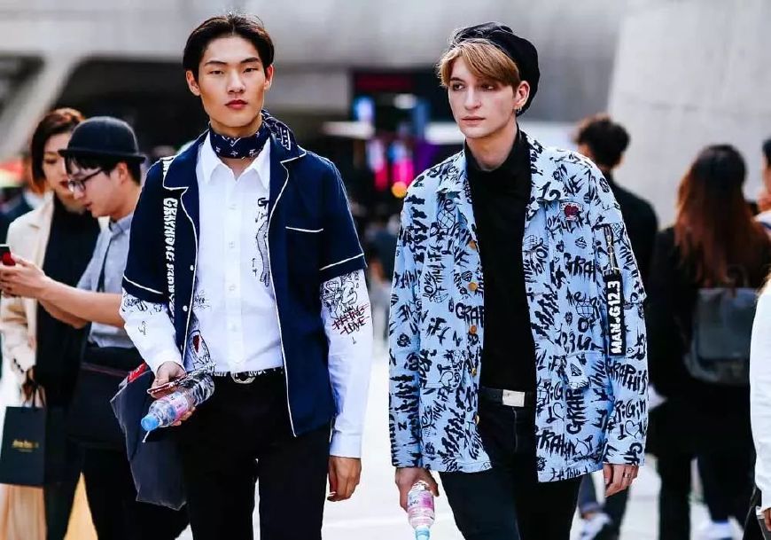 男日系和风搭配,韩系男夏天穿搭风格