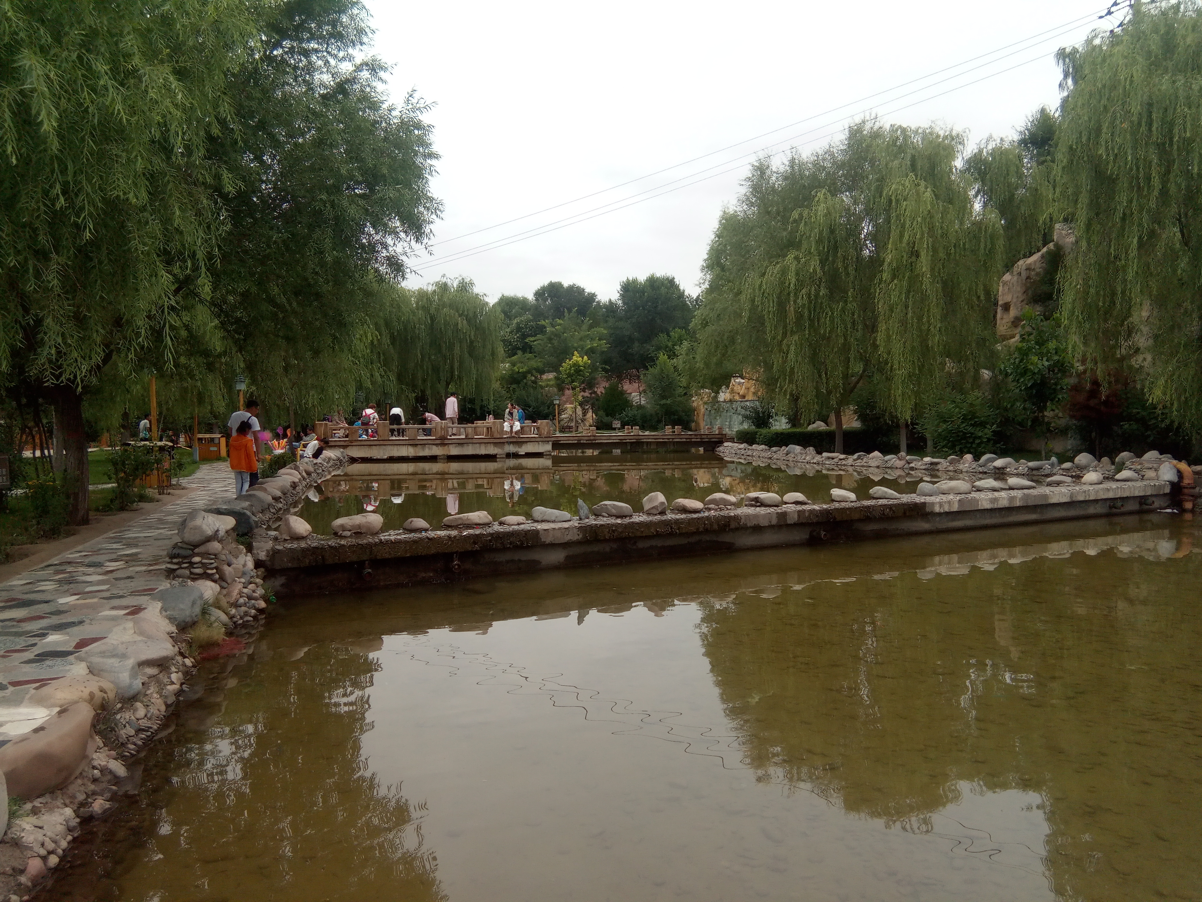 兰州兰山公园夜景,兰州兰山公园