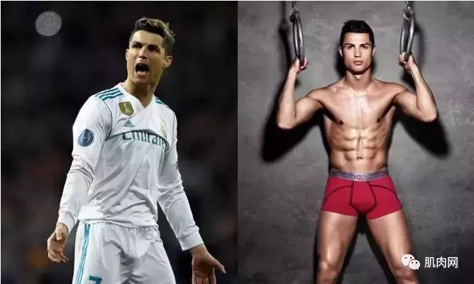 当男足脱掉衣服，确实不忍直视了！年薪1亿，白斩鸡身材！
