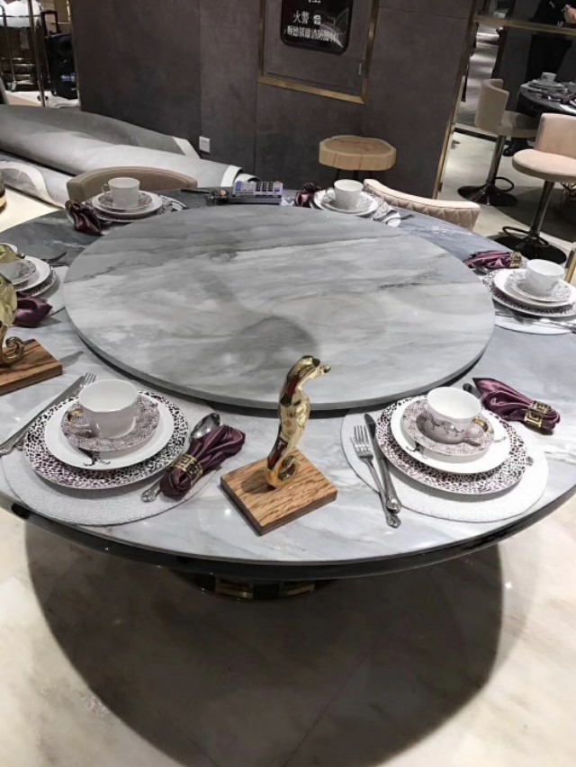 大理石餐桌最新款式图片,天然大理石台面餐桌优缺点