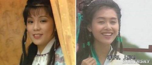 年轻时的紫霞仙子朱茵,半百紫霞仙子朱茵