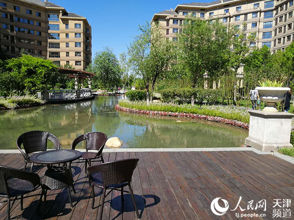 天津健康产业园风景,天津健康产业园国际合作示范区