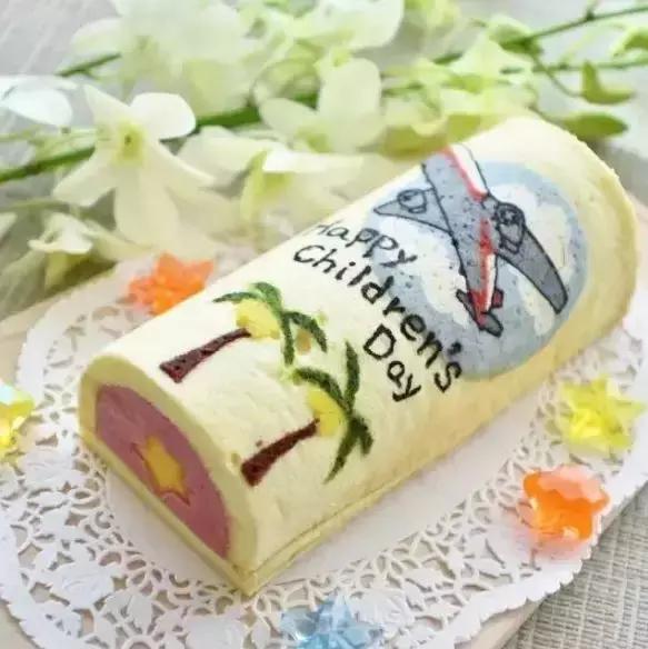 彩绘蛋糕卷,100种彩绘蛋糕卷